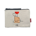Beauty Case e Pochette Cotone «LOVE BARKS» 23 x 15,5 cm