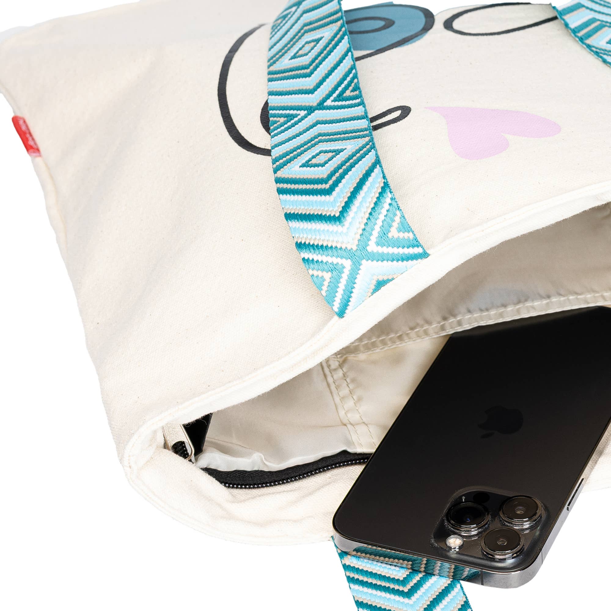 BORSA TOTE (BORSA DI TELA) «FORTUNATA»: Blank